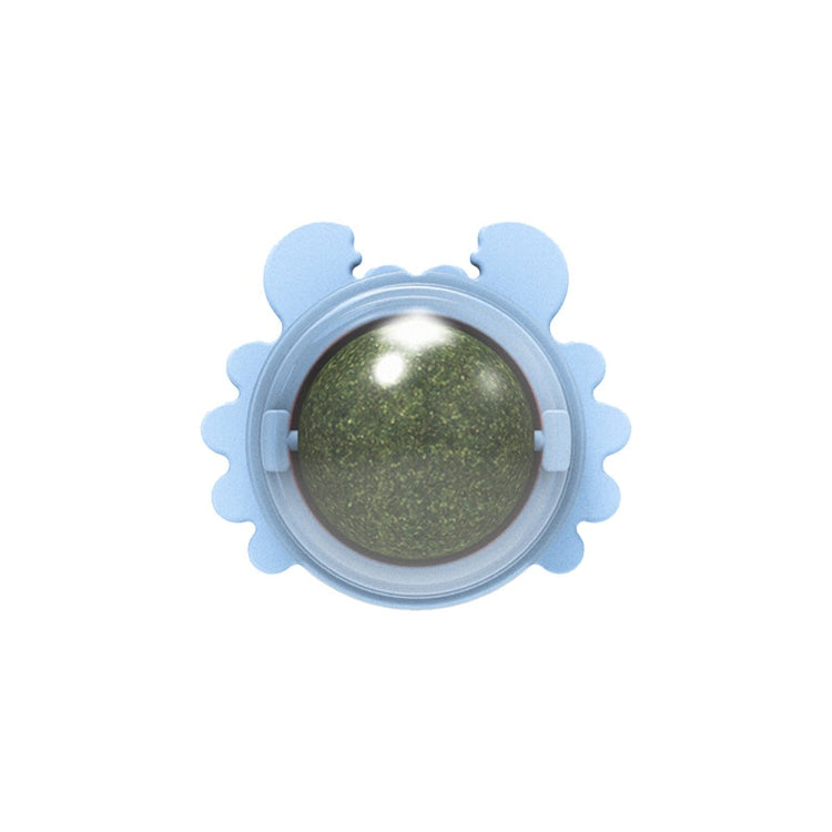 New Catnip Pure Natural Cats Candy Snack Ball Rotatable Toy Cat Molar Toothpaste Edible Bolus Teeth Cleaning Bite-resistant Toys