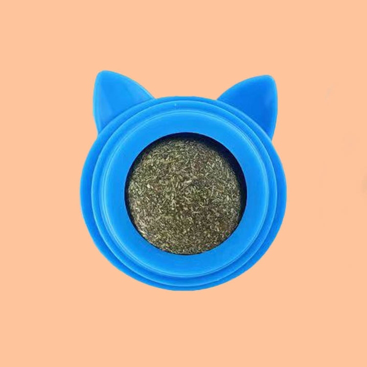 New Catnip Pure Natural Cats Candy Snack Ball Rotatable Toy Cat Molar Toothpaste Edible Bolus Teeth Cleaning Bite-resistant Toys