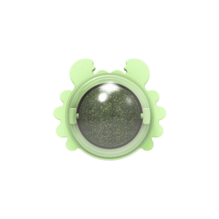 New Catnip Pure Natural Cats Candy Snack Ball Rotatable Toy Cat Molar Toothpaste Edible Bolus Teeth Cleaning Bite-resistant Toys