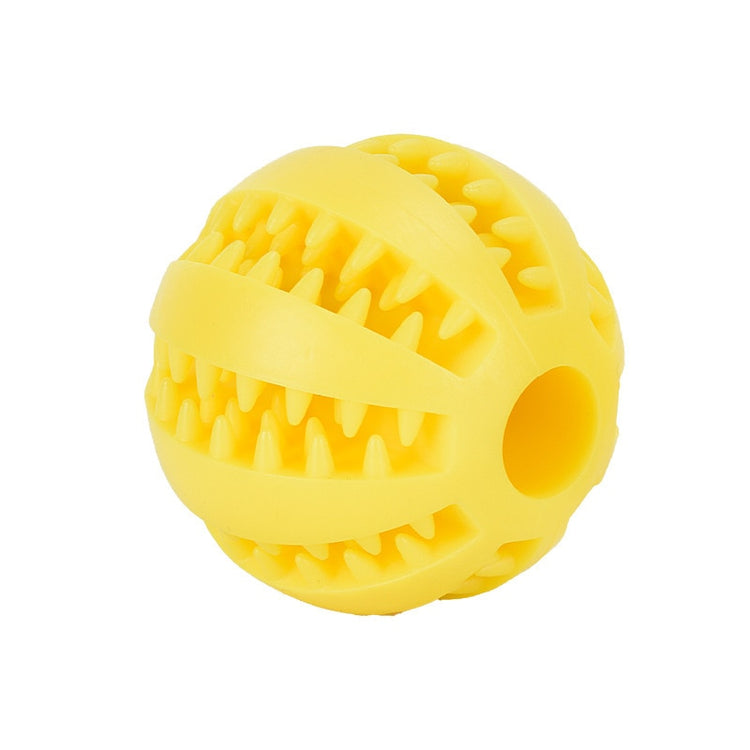 Soft Pet Dog Toys Toy Funny Interactive Elasticity Ball Dog Chew Toy For Dog Tooth Clean Ball Food Extra-tough Rubber Ball Dog