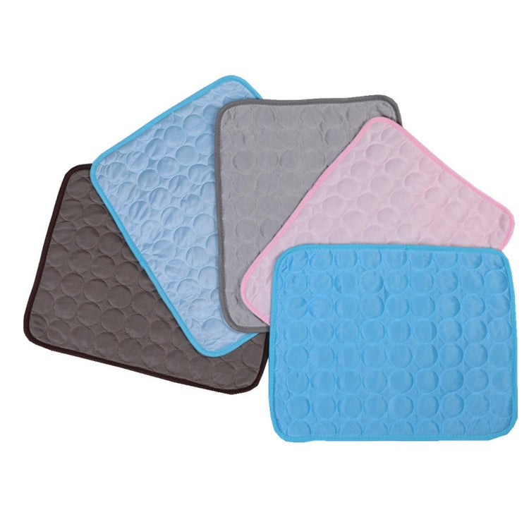 Dog Cooling Mat Cool Pad Mat for Dogs Cat Breathable Blanket Cat Ice Pads Washable Summer Sofa Pet Dog Bed Pet Mat