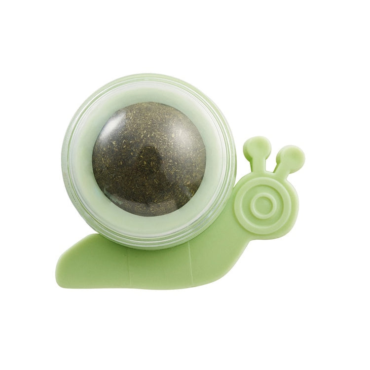 New Catnip Pure Natural Cats Candy Snack Ball Rotatable Toy Cat Molar Toothpaste Edible Bolus Teeth Cleaning Bite-resistant Toys