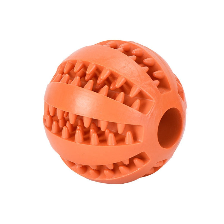 Soft Pet Dog Toys Toy Funny Interactive Elasticity Ball Dog Chew Toy For Dog Tooth Clean Ball Food Extra-tough Rubber Ball Dog